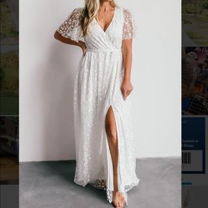 Baltic Born Marseille Embossed Maxi Dress